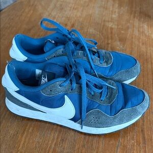 Nike Blue and White Athletic Shoes